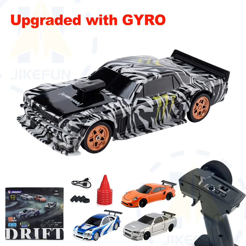 Racing Arcade Cabinet - อัพเกรด Gyro 1/43 RC Drifting รถแข่ง