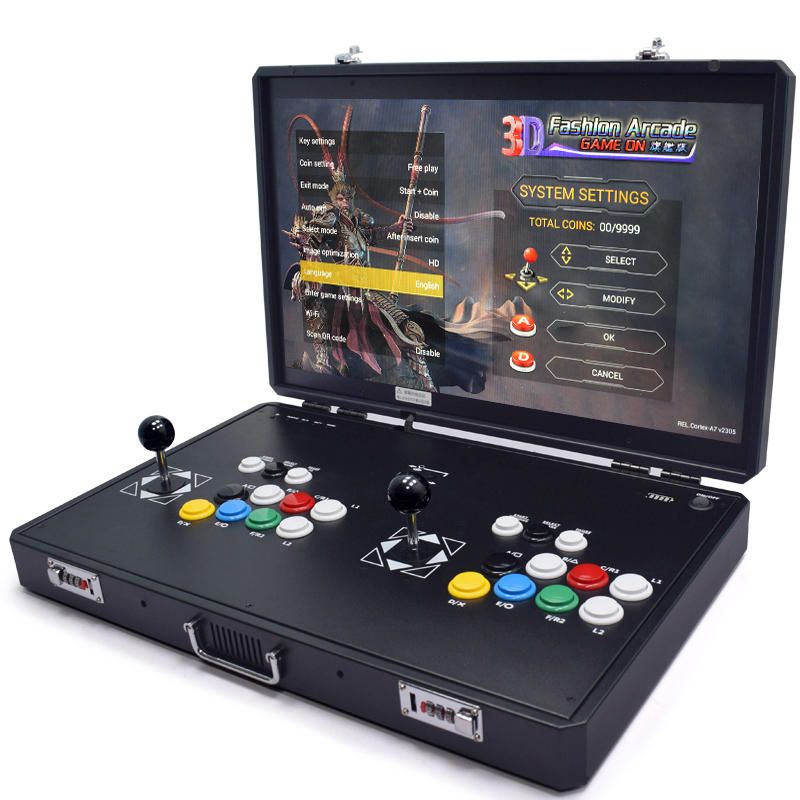 Arcade Vibes - PANDORA H3 24นิ้วจอแอลซีดีคอนโซลอาเขต, 23000เกม, บอร์ดผู้เล่น PCB