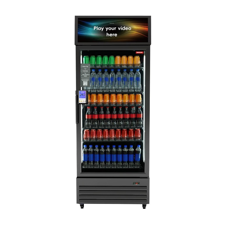 Open Vending Machine - ตู้จำหน่ายสินค้าอัตโนมัติแบบเปิดด้านหน้า รุ่นปรับแต่งได้ -420-Capacity Max Professional Series