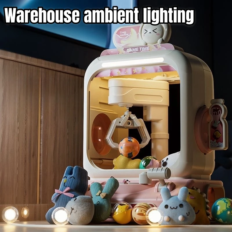 Arcade Vending & Laundry Revenue - เครื่องเกมคีบตุ๊กตาอิเล็กทรอนิกส์ ปรับระดับได้ พร้อมเสียงเพลง ของขวัญวันเกิดสำหรับเด็ก