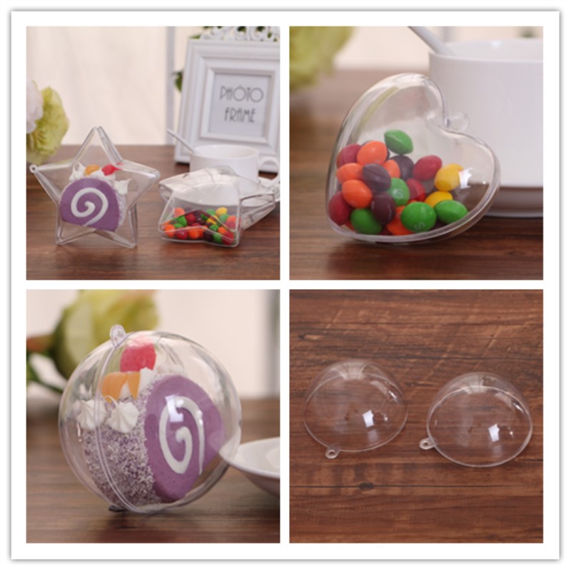 Open Vending Machine - 20Pcsพลาสติกโปร่งใสBallเปิดเครื่องประดับเด็กDIYของเล่นBall Clearของเล่นแคปซูลสำหรับเครื่องหยอดเหรียญ