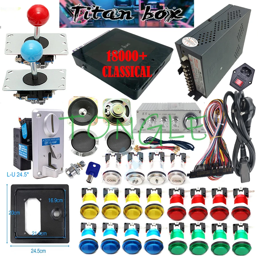 Racing Arcade Cabinet - ผู้เล่น 2 คน Titan Box 18000