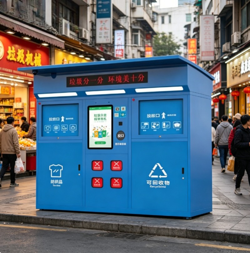 ตู้รับสินค้าคืนค่าสำหรับขยะรีไ - Vending Machine Qr Code บทวิจารณ์และราคา