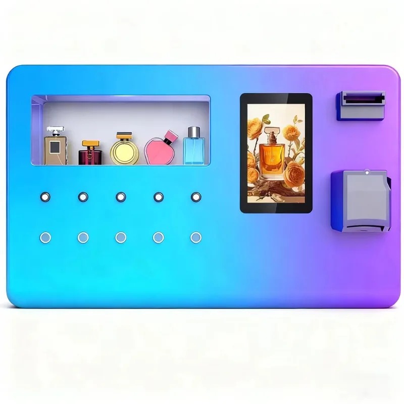 ตู้จำหน่ายน้ำหอมแบบตั้งโต๊ะขนา - Vending Machine Qr Code บทวิจารณ์และราคา