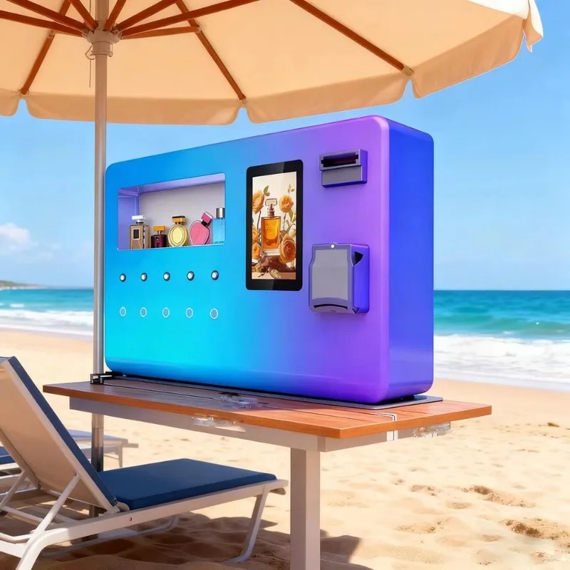 ตู้จำหน่ายน้ำหอมแบบตั้งโต๊ะขนา - Vending Machine Qr Code บทวิจารณ์และราคา