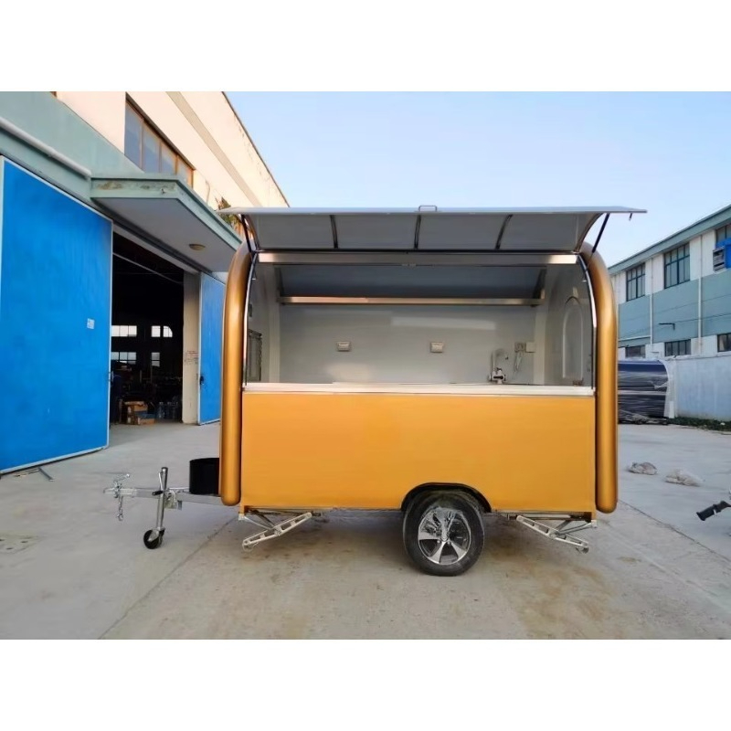 รถขายอาหารเคลื่อนที่ รถขายกาแฟ - Hot Dog Vending Cart บทวิจารณ์และราคา