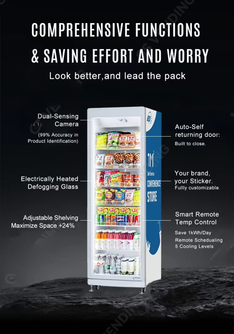 ตู้จำหน่ายสินค้าอัตโนมัติ FOOD - Open Vending Machine บทวิจารณ์และราคา