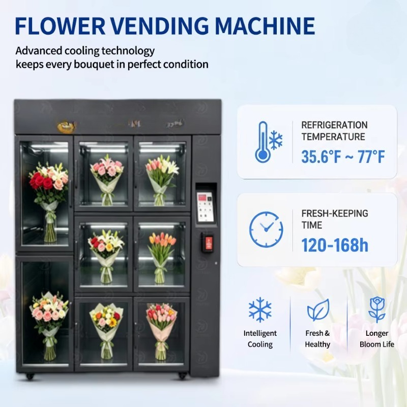 เครื่องจำหน่ายดอกไม้แบบหยอดเหร - Bill Acceptor Vending บทวิจารณ์และราคา