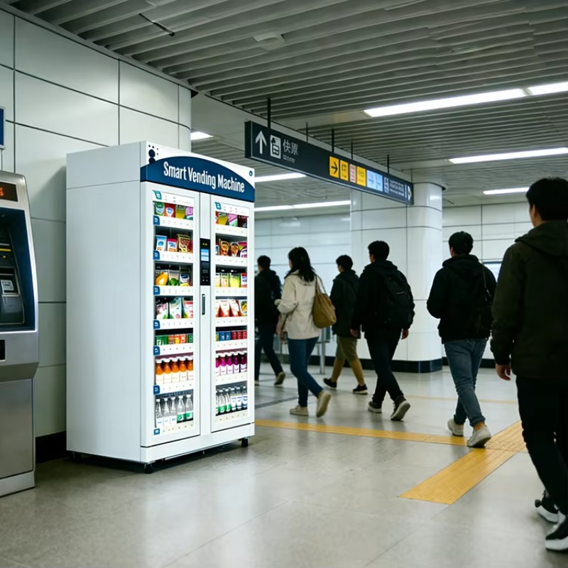 ตู้เย็นอัจฉริยะ AI แบบไร้เงินส - Open Vending Machine บทวิจารณ์และราคา
