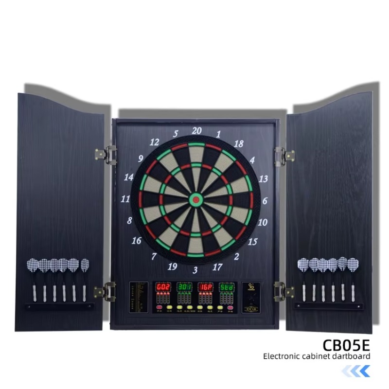 ตู้เก็บลูกดอกไม้หรูหราพร้อมระบ - Electronic Dartboard Cabinet บทวิจารณ์และราคา