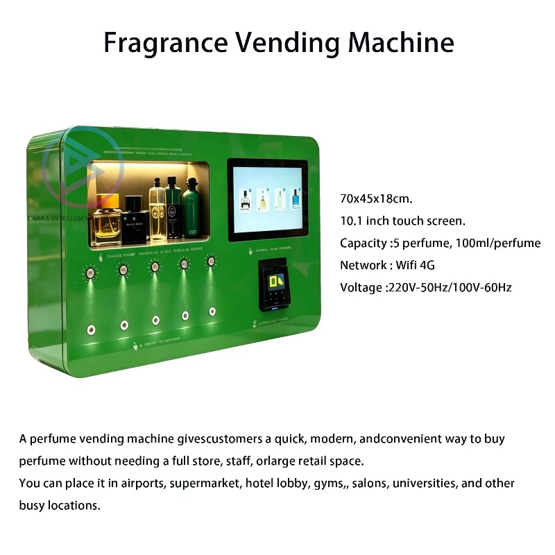 ตู้จำหน่ายน้ำหอมติดผนังแบบกำหน - Open Vending Machine บทวิจารณ์และราคา