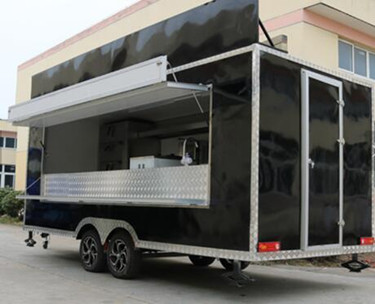 พื้นที่ขนาดใหญ่ Square Fast Fo - Hot Dog Vending Cart บทวิจารณ์และราคา