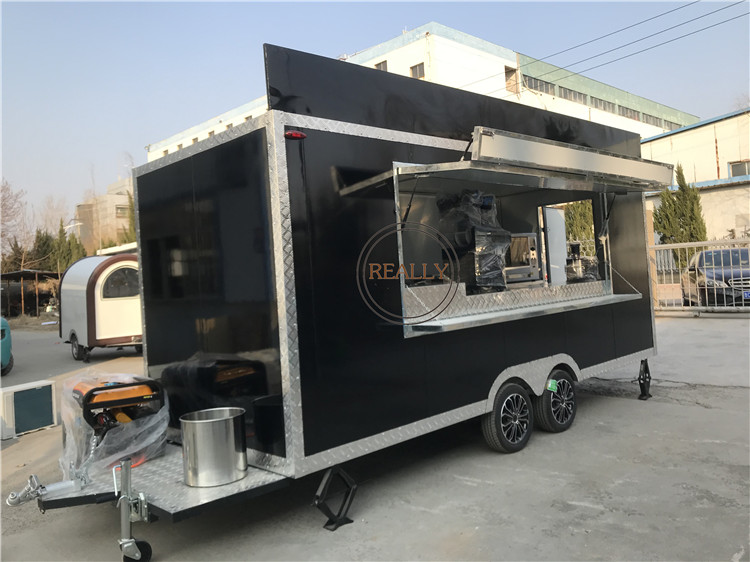 พื้นที่ขนาดใหญ่ Square Fast Fo - Hot Dog Vending Cart บทวิจารณ์และราคา