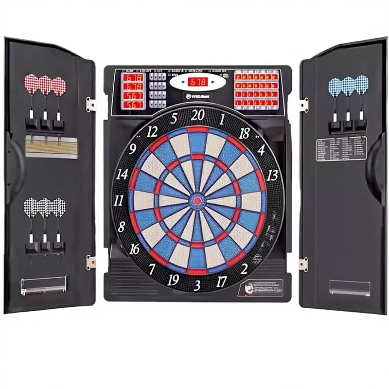 กระดานปาลูกดอกฝึกซ้อมแบบสองด้า - Electronic Dartboard Cabinet บทวิจารณ์และราคา