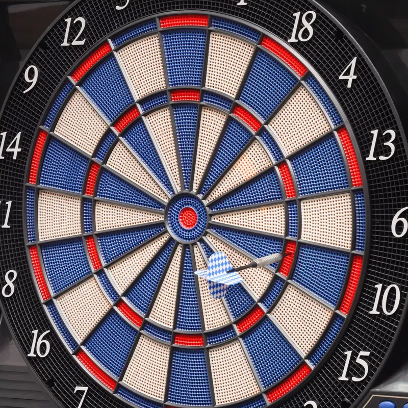 กระดานปาลูกดอกฝึกซ้อมแบบสองด้า - Electronic Dartboard Cabinet บทวิจารณ์และราคา