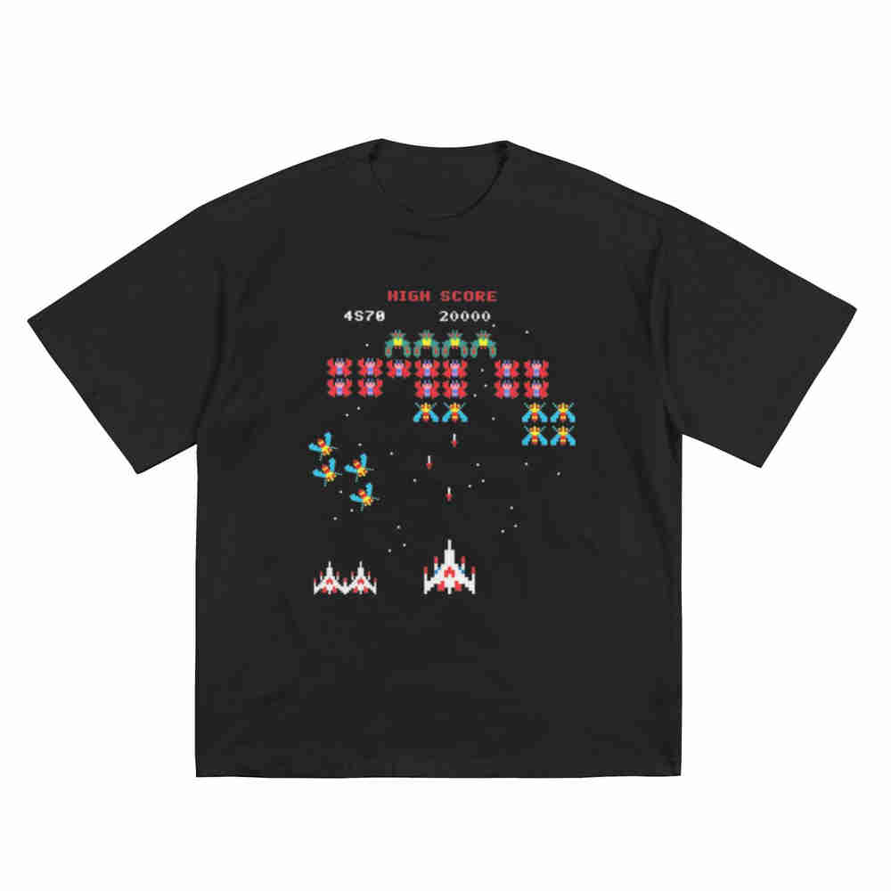เสื้อยืดแขนสั้นลายเกม Galaxy S - Arcade No บทวิจารณ์และราคา