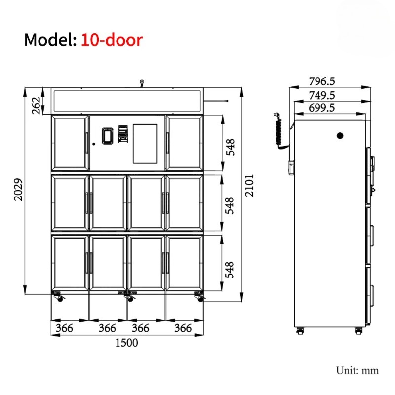 ตู้จำหน่ายดอกไม้แบบล็อกเกอร์ เ - Bill Acceptor Vending บทวิจารณ์และราคา